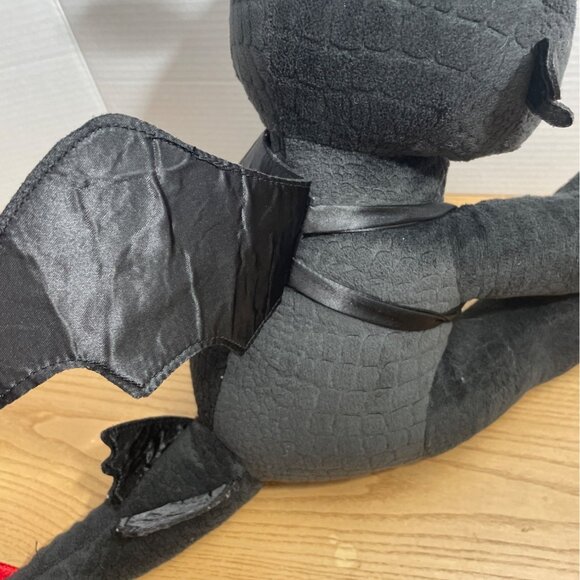 Build-A-Bear How to Train Your Dragon Toothless Plush Red Tail Limited Edition - Picture 7 of 16